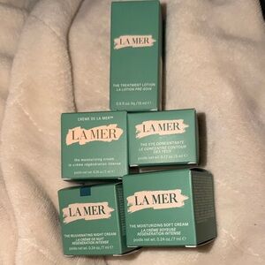La Mer Skincare Collection in Teal and Peach